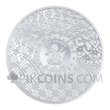 Tiger - Camouflage of Nature 20$ 3oz Cook Islands 2026
