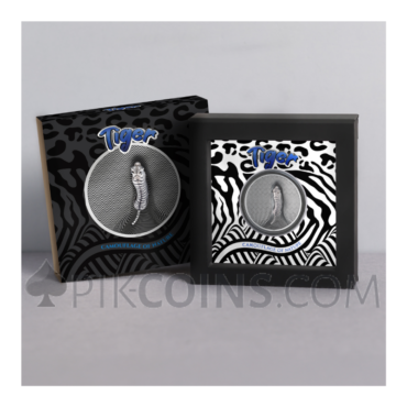 Tiger - Camouflage of Nature 20$ 3oz Cook Islands 2026
