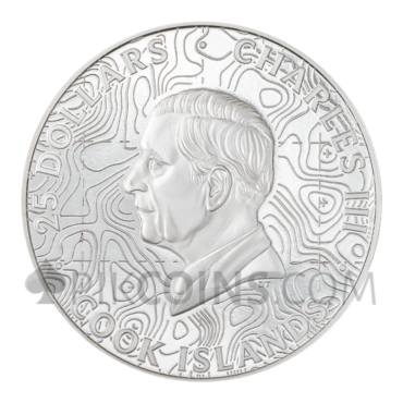 Bryce Canyon - Topography 25$ 5oz Cook Islands 2026