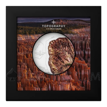 Bryce Canyon - Topography 25$ 5oz Cook Islands 2026