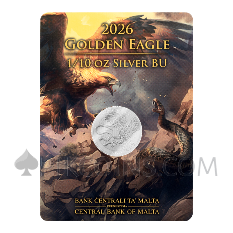 Golden Eagle 0,75€ 1/10oz Malta 2026 - Image 3