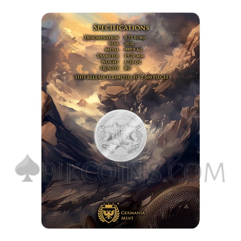Golden Eagle 0,75€ 1/10oz Malta 2026 - Image 4