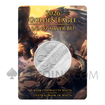 Golden Eagle 2,5€ 1/2oz Malta 2026