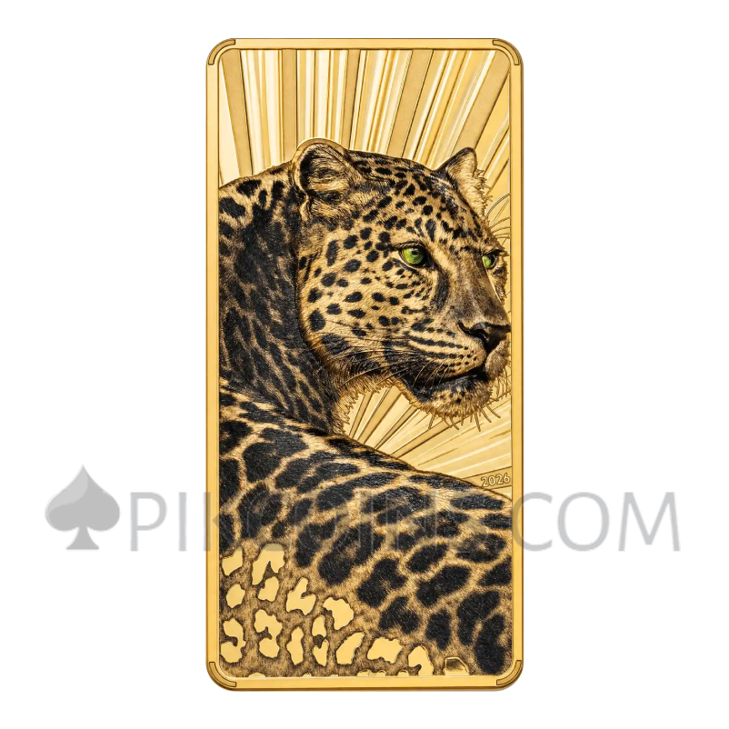 Leopard - Barre De Luxe 20$ 3oz Cook Islands 2026