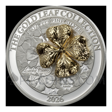 Lucky Clover - Gold Leaf Collection 5$ 1oz Samoa 2026