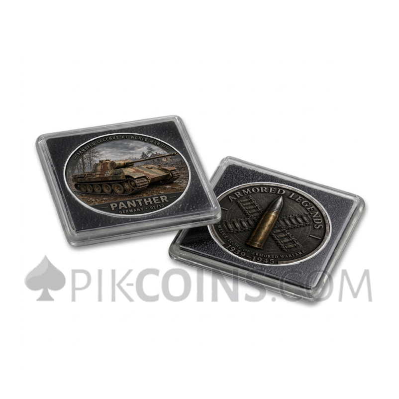 Panther - Armored Legends of World War II - American Eagle 1$ 1oz USA 2026 - Image 3