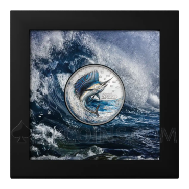 Sailfish - Born for Speed 5$ 1oz Cook Islands 2027