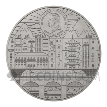 Three Levels of Japan 10$ 2oz Cook Islands 2026