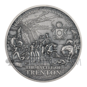 Crossing the Delaware - Forging of Independence 10$ 2oz Cook Islands 2026
