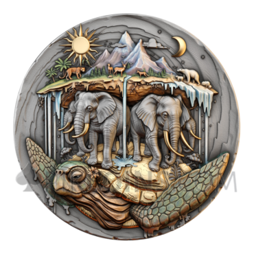 Akupara - The World 5$ 2oz Niue 2026