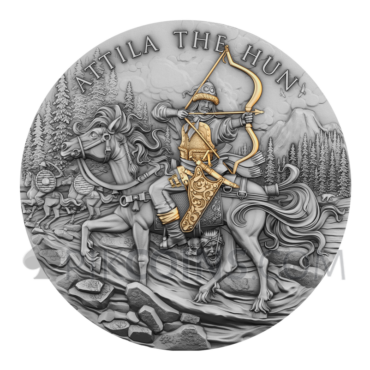 Attila the Hun - Legendary Warriors 5$ 2oz Niue 2026