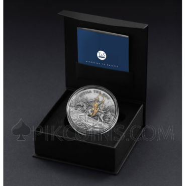 Attila the Hun - Legendary Warriors 5$ 2oz Niue 2026