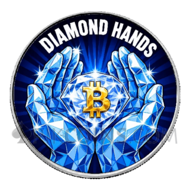 Diamond Hands - Crypto-Themed - American Eagle 1$ 1oz USA 2026