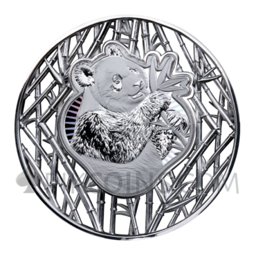Filigree Panda 5$ 2oz Solomon Islands 2027