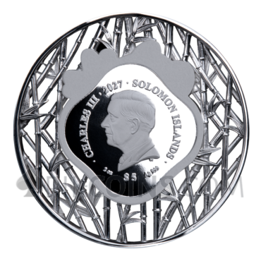 Filigree Panda 5$ 2oz Solomon Islands 2027