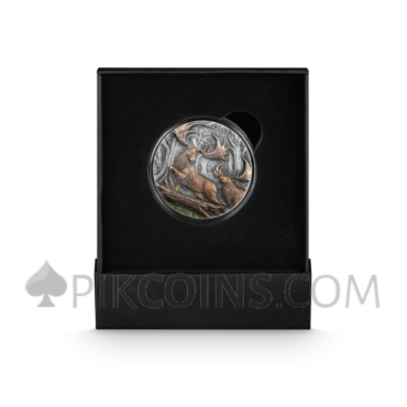Giant Deer - Megafauna Ultra High Relief 25$ 2oz Liberia 2026