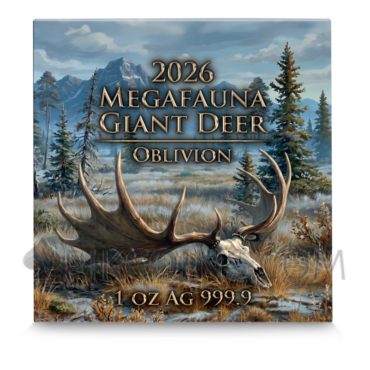 Giant Deer Oblivion - Megafauna 20$ 1oz Liberia 2026