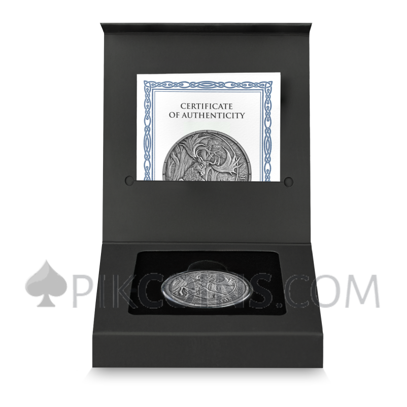 Giant Deer Oblivion - Megafauna 20$ 1oz Liberia 2026 - Image 6