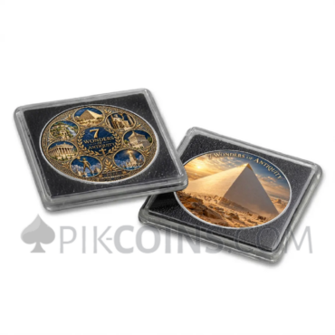Great Pyramid of Giza - 7 Wonders of Antiquity - American Eagle 1$ 1oz USA 2026