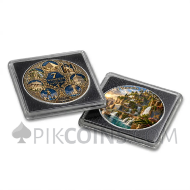 Hanging Gardens of Babylon - 7 Wonders of Antiquity - American Eagle 1$ 1oz USA 2026