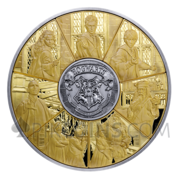Harry Potter - Puzzle Coin 10$ 5oz Solomon Islands 2027