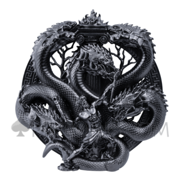 Hercules vs. Hydra - 3D Coin 10$ 10oz Samoa 2027