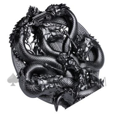 Hercules vs. Hydra - 3D Coin 10$ 10oz Samoa 2027