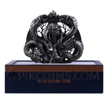 Hercules vs. Hydra - 3D Coin 10$ 10oz Samoa 2027