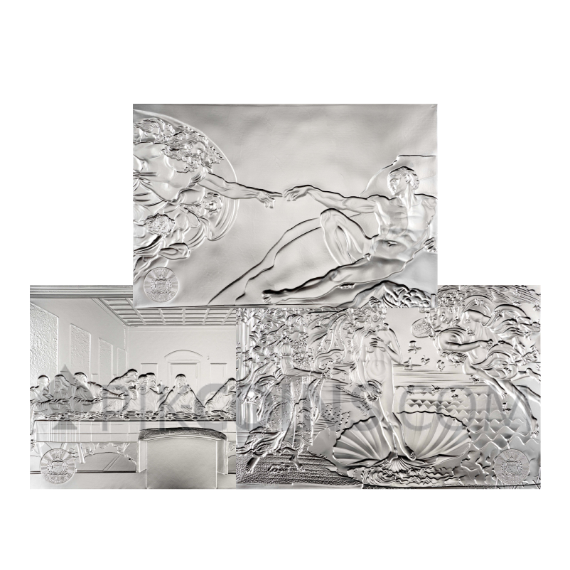 Italian Renaissance - Advanced Art 3x5$ 3x1oz Samoa 2026 - Image 2