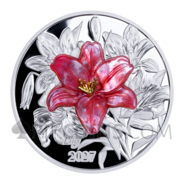 Lily 5$ 2oz Solomon Islands 2027