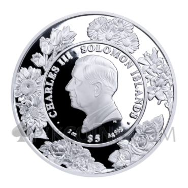 Lily 5$ 2oz Solomon Islands 2027