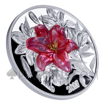 Lily 5$ 2oz Solomon Islands 2027