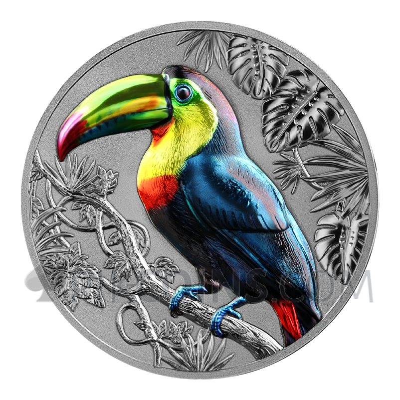Rainbow Toucan - Representatives of the Species 5$ 2oz Niue 2026