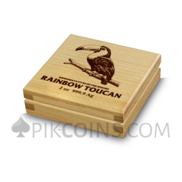 Rainbow Toucan - Representatives of the Species 5$ 2oz Niue 2026