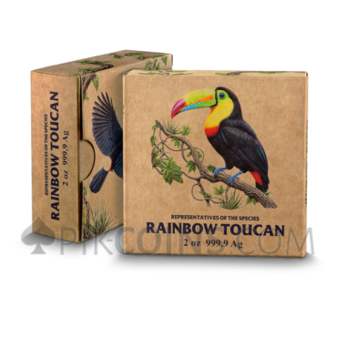 Rainbow Toucan - Representatives of the Species 5$ 2oz Niue 2026