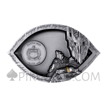 The Eye of Sauron 10$ 5oz Samoa 2027
