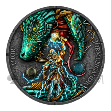 Thor & Jörmungandr - Ragnarök 10 Mark 2oz Germania 2026