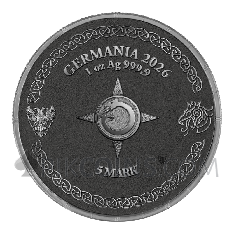 Thor & Jörmungandr - Ragnarök Geminus 2 Coins Set 2 x 1oz 2 x 5 Mark 2026 - Image 3