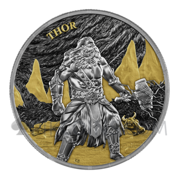 Thor & Jörmungandr - Ragnarök Geminus 2 Coins Set 2 x 1oz 2 x 5 Mark 2026