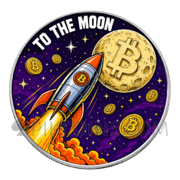 To the Moon - Crypto-Themed - American Eagle 1$ 1oz USA 2026