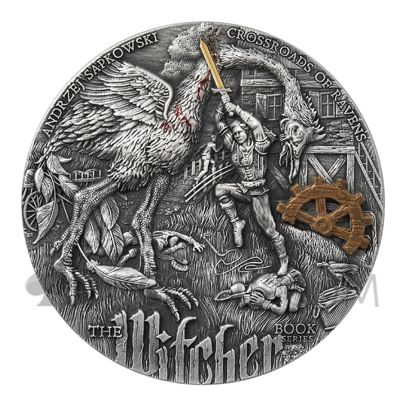 Crossroads of Ravens - The Witcher 5$ 2oz Niue 2026