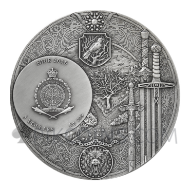 Crossroads of Ravens - The Witcher 5$ 2oz Niue 2026